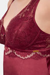 Amante Polyester Elastane Babydoll - Red — thumbnail 6